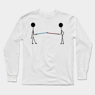 Social distancing Long Sleeve T-Shirt